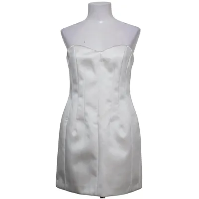 Cocktailkleid (Weiß) von H&M Edition Elasthan, Polyester, Viskose