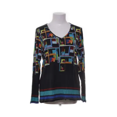 Långärmad t-shirt (Svart, Flerfärgad) från Aventures des Toiles Elastan, Viskos