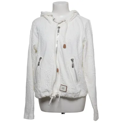 Capuchon sweater (Wit) van Tredy Katoen, Elastaan, Polyester
