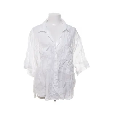 Korte mouwen shirt (Wit) van H&M Premium Quality Linnen