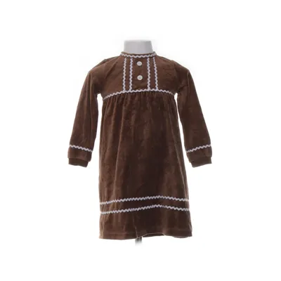 Jurk (Bruin) van Åhléns Katoen, Polyester