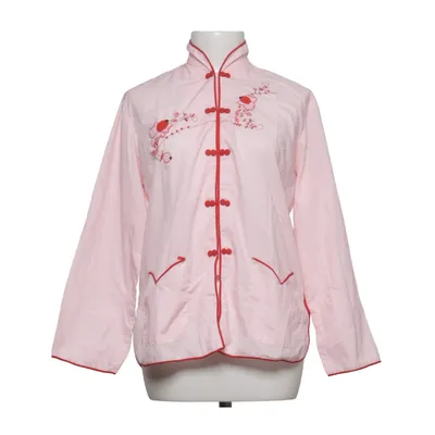 Martial arts shirt (Pink, Red) from Plum Blossom Cotton, Polyester