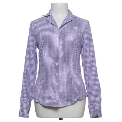 Shirt (Lila, Wit) van Polo Sylt Katoen, Elastaan