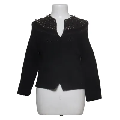 Cardigan (Zwart) van GC Fontana Kasjmier, Merinowol