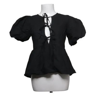 Topp (Bow Puff Sleeve Blouse) från Nelly Bomull