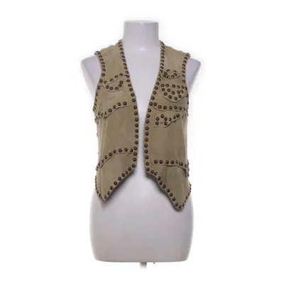 Läderväst (Beige) från Munthe plus Simonsen Bomull, Mocka