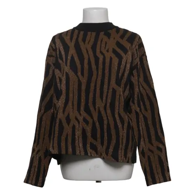 Strickpullover (Schwarz, Braun) von Zoul Edition Baumwolle, Elasthan, Metallfaser, Polyester, Viskose