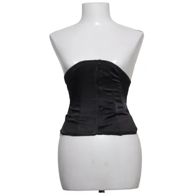 Corset (Gray) from Oh Polly Elastane, Polyamide, Polyester