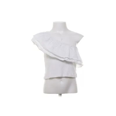 Top (Wit) van Gina Tricot Katoen, Elastaan