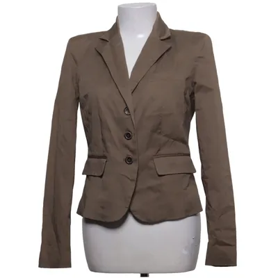Blazer (Marron) de Patrizia Dini Coton, Élasthane, Polyester