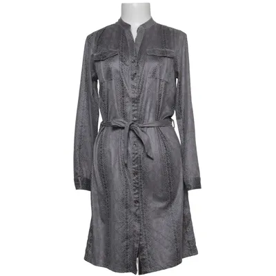 Robe chemise (Gris) de Ciminy Élasthane, Polyester