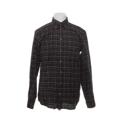 Buttondown-skjorta (Svart, Flerfärgad) från Oscar of Sweden Bomull