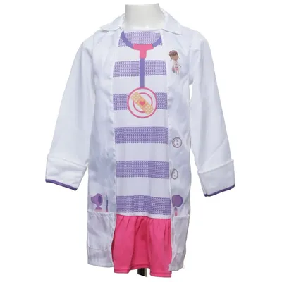 Feestkostuums (Wit, Lila, Roze) van Disney Polyester