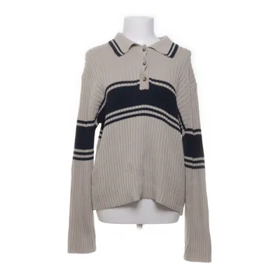 Sweater (Beige, Blue) from Claire Rose x NA-KD Cotton