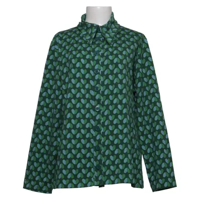 Bluse (Grün, Blau, Mehrfarbig) von Tante Betsy Baumwolle, Elasthan
