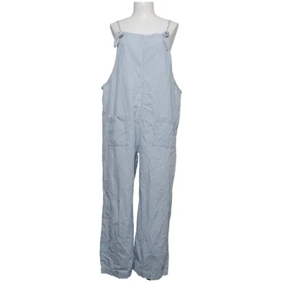 Tuinbroek (Blauw, Wit) van Monki Katoen