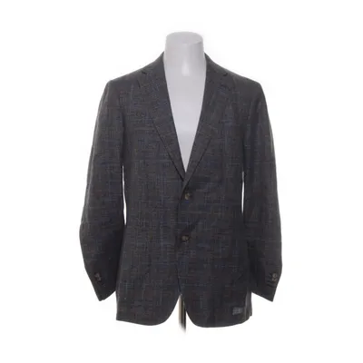 Blazer (Blue, Brown, Multicolored) from E. Thomas Silk, Linen, Wool, Cupro, Viscose, Polyester