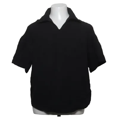 Short sleeve shirt (Black) from Kleidermafia Linen, Viscose