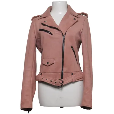 Bikerjacka (Rosa) från Softy Outerwear Collection Elastan, Polyester