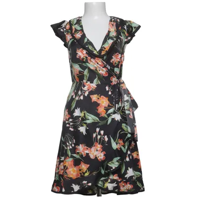 Omlottklänning (Svart, Flerfärgad) från Karen Walker Polyester