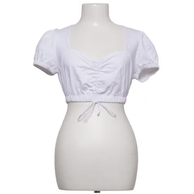 Dirndl blouse (White) from Alpentrachten Cotton, Elastane