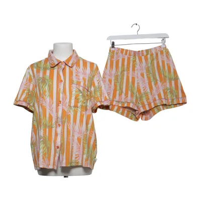Pyjama (Orange, Blanc, Multicolore) de Chelsea Peers Élasthane, Polyester recyclé