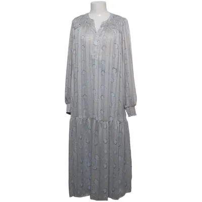 Långklänning (Vit, Flerfärgad) från Leveté Room Återvunnen polyester, Viskos