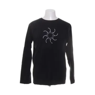 Långärmad t-shirt (Svart) från Continental Clothing Bomull