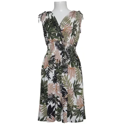 Jurk (Wit, Groen, Zwart, Meerkleurig) van Fashion Elastaan, Polyester