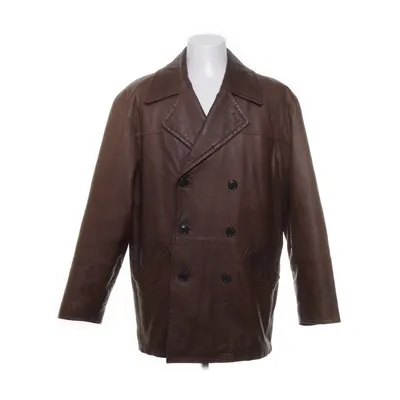 Leather blazer (Brown) from Murrey Leather, Polyester