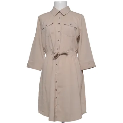 Robe chemise (Beige) de Millenium Élasthane, Polyester