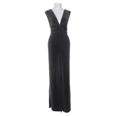 Jumpsuit (Black, Silver) from Amisu Elastane, Metallic fiber, Polyamide
