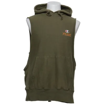 Short sleeve hoodie (Green) from Champion Cotton, Polyester