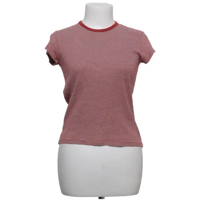 T-shirt (Rouge, Blanc) de Brandy Melville Coton