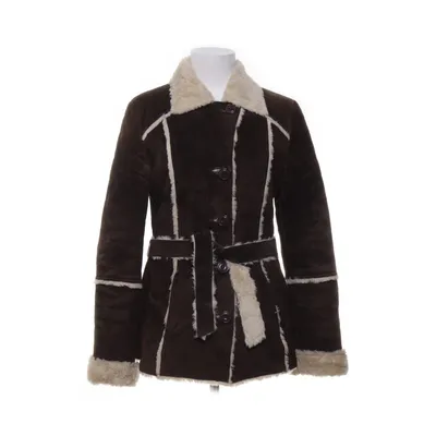 Shearlingjacka (Brun, Beige) från H&M Skinn