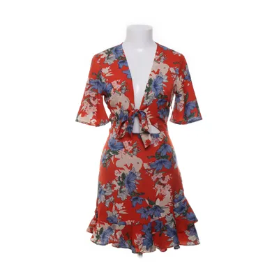 Jurk (Rood, Meerkleurig) van Loavies Polyester