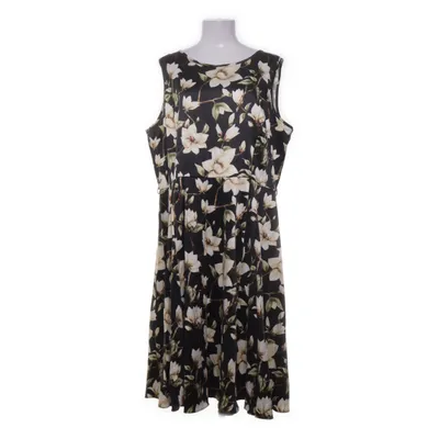 Klänning (Svart, Flerfärgad) från Lady Vintage Bomull, Polyester