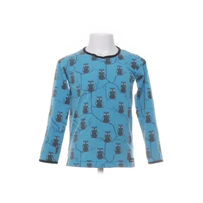 Lange mouwen shirt (Blauw, Meerkleurig) van Villervalla Elastaan, Organisch katoen