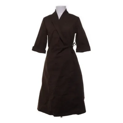 Wrap dress (Brown) from Jobeline Cotton, Elastane