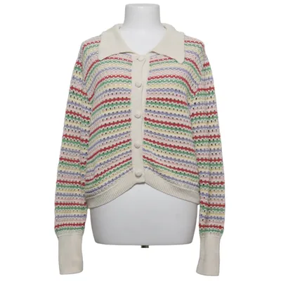 Cardigan (White, Multicolored) from Zara