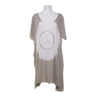 Top (Beige, White) from Agencies Turquoise Cotton
