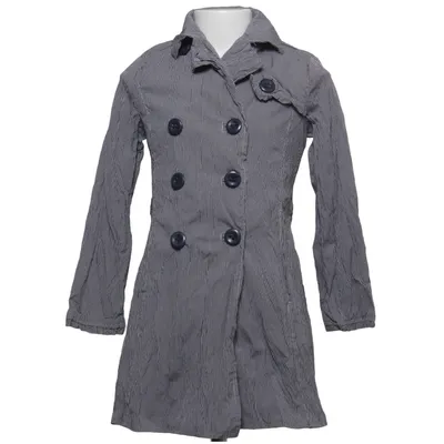 Manteau (Bleu, Blanc) de Benetton Class Coton, Polyamide, Polyester