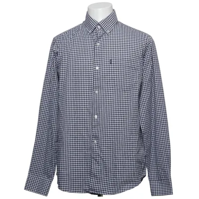 Skjorte (Sort, Hvid) fra Next Tailoring Bomuld, Polyester