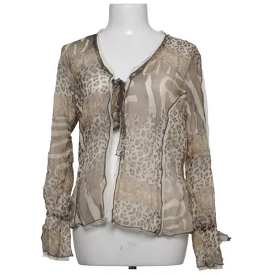 Haut (Beige, Marron) de Zucchero Coton, Soie