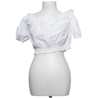 Crop top (Wit) van H&M Trend Katoen
