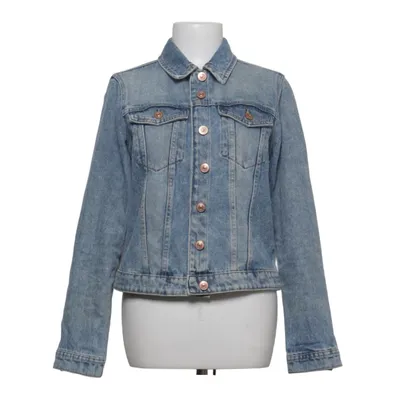 Veste en jean (Pclou L/S Denim Jacket) de Pieces Élasthane, Coton biologique