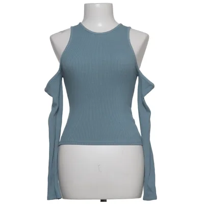 Top (Blauw) van Pull & Bear Elastaan, Viscose