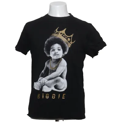 T-shirt (Sort) fra The Notorious B.I.G