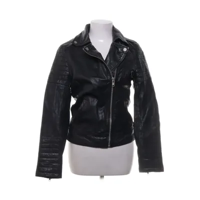 Bikerjack (Zwart) van Freaky Nation Leer, Polyester