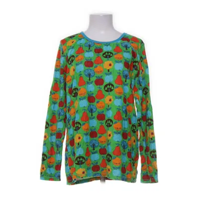 Tröja (Grön, Flerfärgad) från Duns Ekologisk bomull